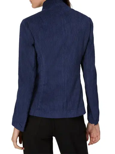 rag & bone Women's Slade Corduroy Blazer - Navy | Thumbnail 4 rag & bone Women's Slade Corduroy Blazer - Navy | Thumbnail 4