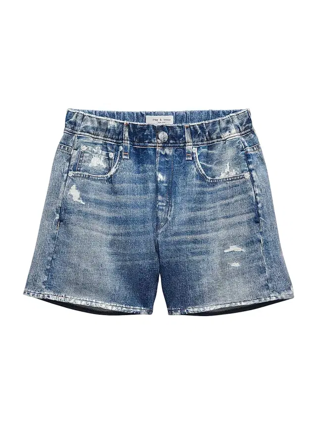 rag & bone Women's rb Miramar Cotton Walking Shorts - Brooke