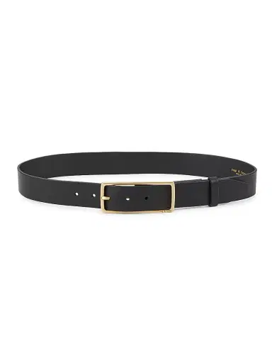 rag & bone Women's Rebound Leather Belt - Black | Thumbnail 1