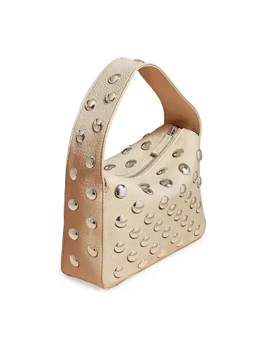 Khaite Women's  Elena Studded Leather Top Handle Bag - Dark | Thumbnail 4