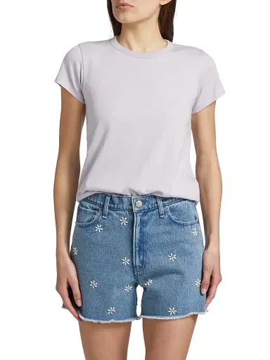 rag & bone Women's The Slub Cotton T-Shirt | Thumbnail 3