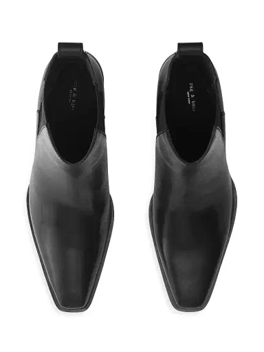 rag & bone Women's Joni Leather Chelsea Boots | Thumbnail 3 rag & bone Women's Joni Leather Chelsea Boots | Thumbnail 3