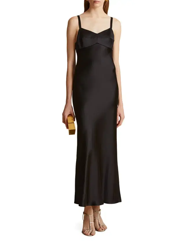 Women's Joely Maxi Slipdress - Black