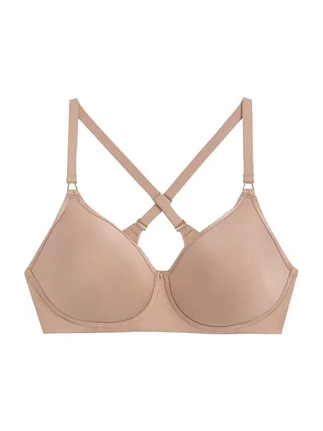 Women's Simply Done Wire Free Spacer T-Shirt Bra - Black