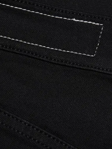 rag & bone Women's Flexi Peyton High-Rise Boot-Cut Jeans - Black | Thumbnail 7