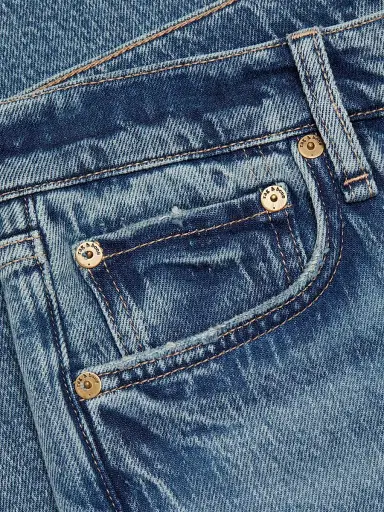 rag & bone Women's Shea High-Rise Straight-Fit Jeans - Everly | Thumbnail 7