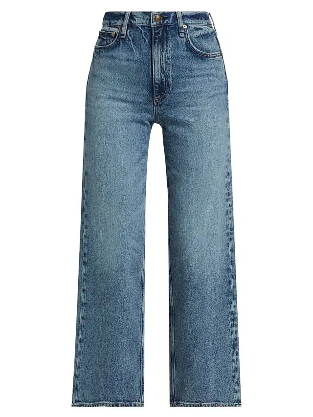 rag & bone Women's Shea High-Rise Straight-Fit Jeans - Everly
