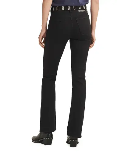 rag & bone Women's Peyton Mid-Rise Bootcut - Black | Thumbnail 5