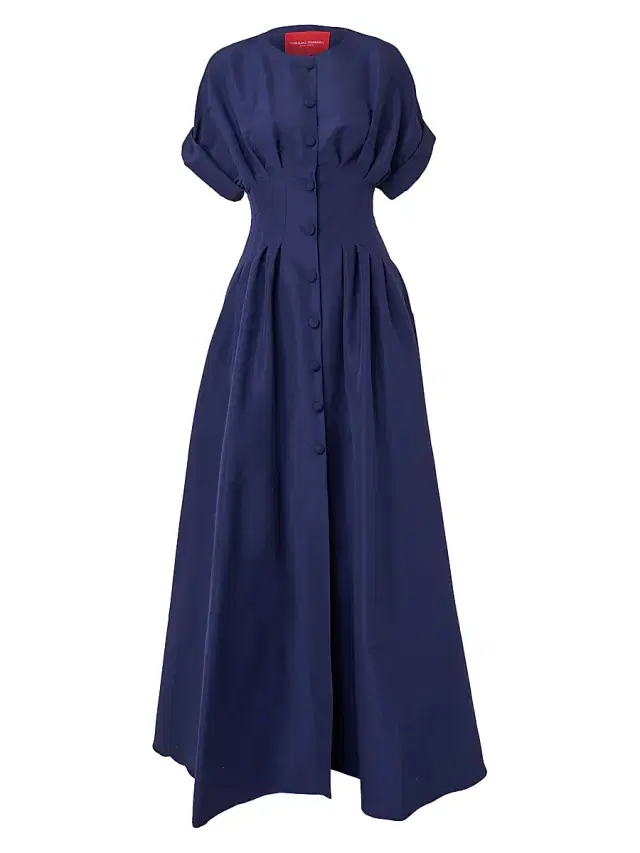 Carolina Herrera Women's Icon Silk Taffeta Gown - Midnight
