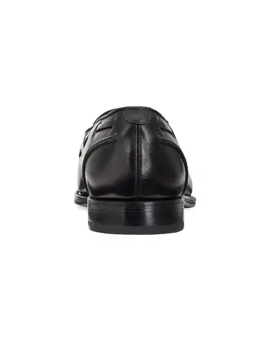 Ralph Lauren Purple Label Men's Luther Tasseled Leather Loafers - Black | Thumbnail 3