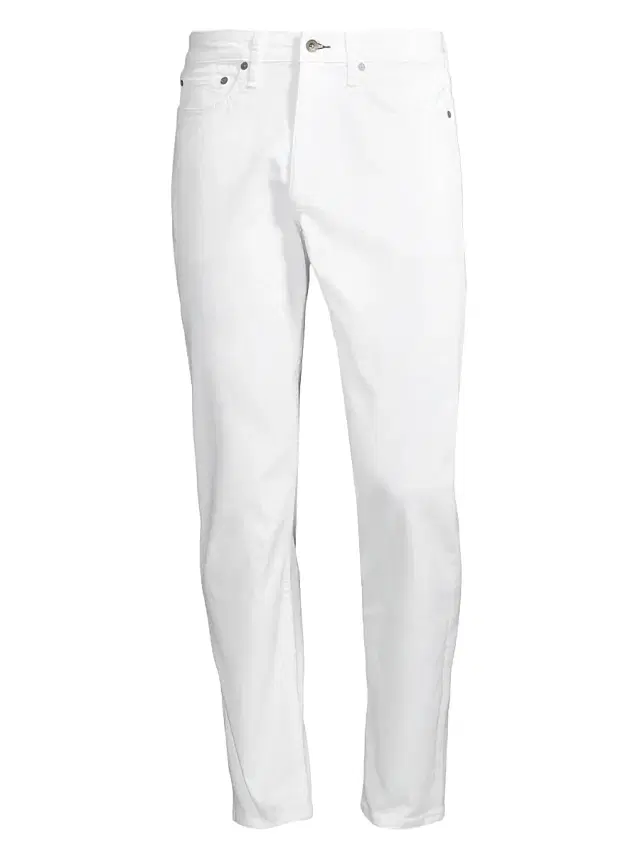 rag & bone Men's Fit 2 Authentic Stretch Jeans - Optic White