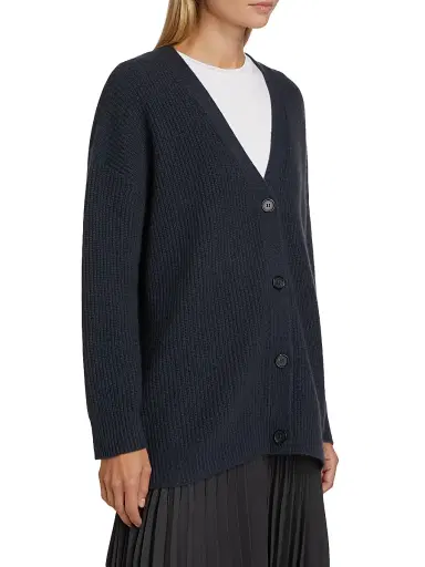 Jenni Kayne Women's Cashmere Cocoon Cardigan - Heather Navy - Size Medium | Thumbnail 4 Jenni Kayne Women's Cashmere Cocoon Cardigan - Heather Navy - Size Medium | Thumbnail 4