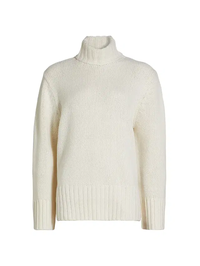 Women's Cashmere Jet Turtleneck Sweater -