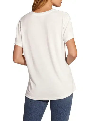 Favorite Daughter Women's ''Mom Of The Year'' Classic Collegiate T-Shirt - White Navy - Size XS | Thumbnail 5 Favorite Daughter Women's ''Mom Of The Year'' Classic Collegiate T-Shirt - White Navy - Size XS | Thumbnail 5