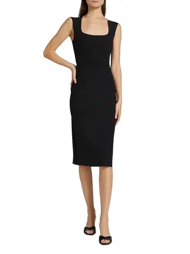 Commando Women's Neoprene Midi-Skirt - Black - Size XL | Thumbnail 2 Commando Women's Neoprene Midi-Skirt - Black - Size XL | Thumbnail 2