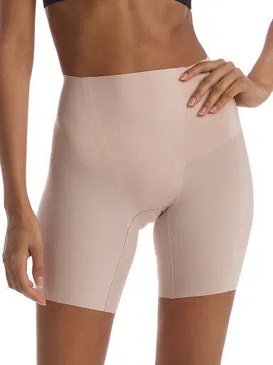 Commando Women's Zone Smoothing Shorts - Beige - Size XL | Thumbnail 2