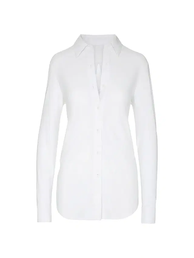 Commando Women's Classic Oversized Shirt - White