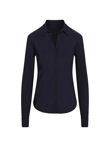 Commando Women's Classic Button-Down Shirt - Black - Size XS | Thumbnail 1