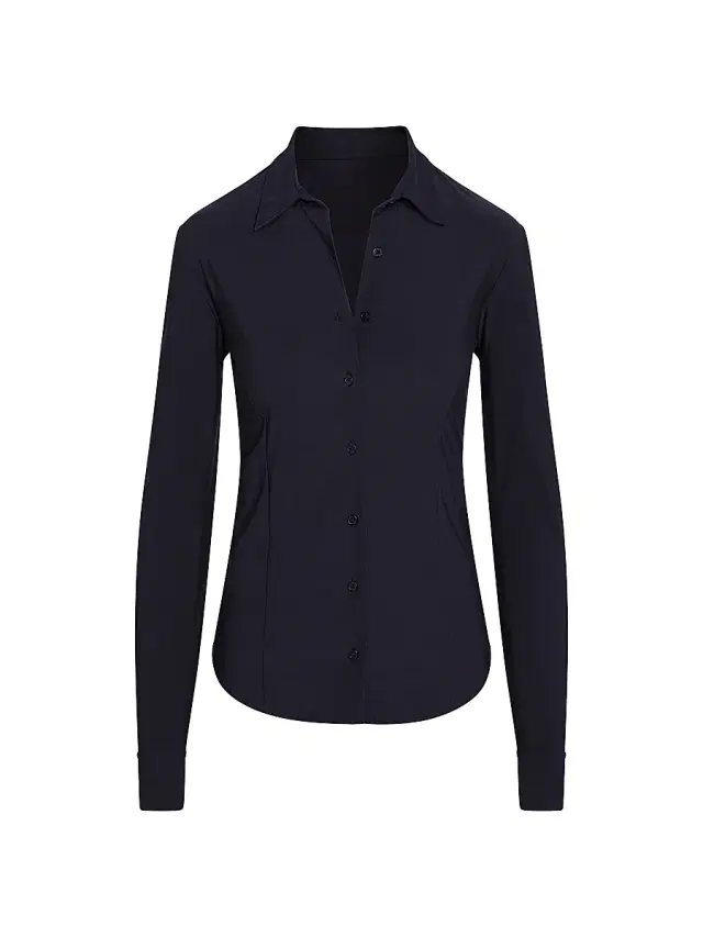 Commando Women's Classic Button-Down Shirt - Black