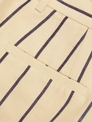Jenni Kayne Women's Jones Striped Straight-Leg Trousers | Thumbnail 7 Jenni Kayne Women's Jones Striped Straight-Leg Trousers | Thumbnail 7