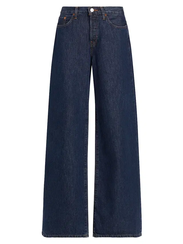 Women's Mid-Rise Wide-Leg Palazzo Jeans - Fortuna