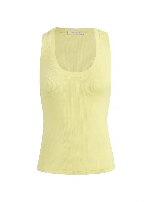 Favorite Daughter Women's Scoopneck Rib-Knit Tank - White