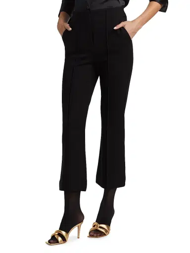 Favorite Daughter Women's The Alissa Tailored Pants - Black - Size 8 | Thumbnail 4