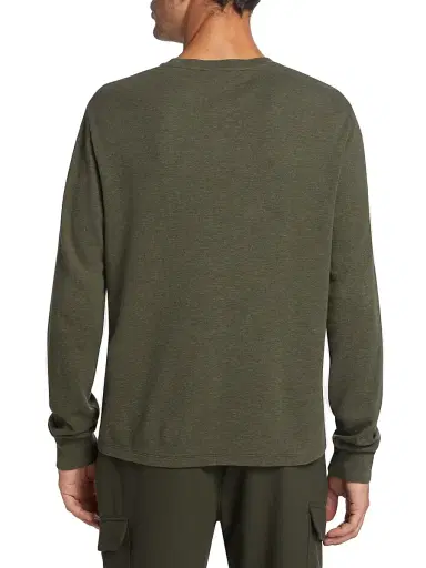 Frame Men's Duo Fold Crewneck Sweatshirt - Heather Olive Green - Size XXL | Thumbnail 5 Frame Men's Duo Fold Crewneck Sweatshirt - Heather Olive Green - Size XXL | Thumbnail 5