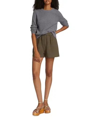 Jenni Kayne Women's Cashmere Fisherman Sweater | Thumbnail 2 Jenni Kayne Women's Cashmere Fisherman Sweater | Thumbnail 2