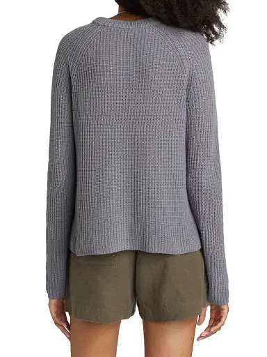 Jenni Kayne Women's Cashmere Fisherman Sweater | Thumbnail 5 Jenni Kayne Women's Cashmere Fisherman Sweater | Thumbnail 5