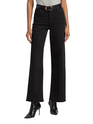 Frame Women's Le Slim Palazzo Jeans - Black - Size 32 | Thumbnail 3