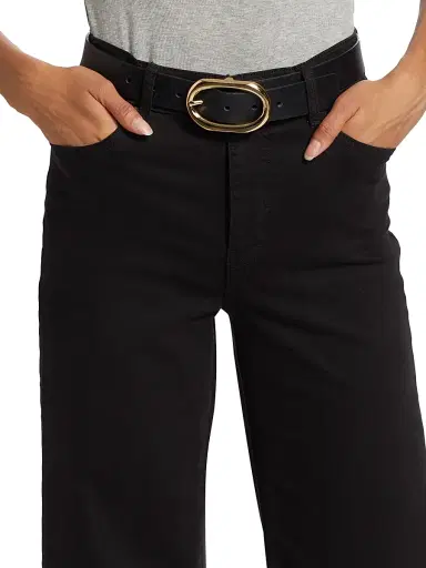 Frame Women's Le Slim Palazzo Jeans - Black - Size 32 | Thumbnail 6