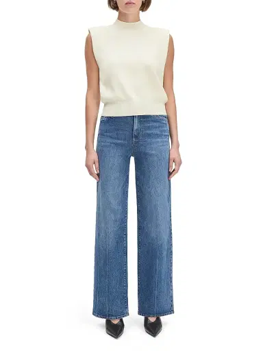 Favorite Daughter Women's The Whitney Sleeveless Top - Ivory - Size XL | Thumbnail 2 Favorite Daughter Women's The Whitney Sleeveless Top - Ivory - Size XL | Thumbnail 2