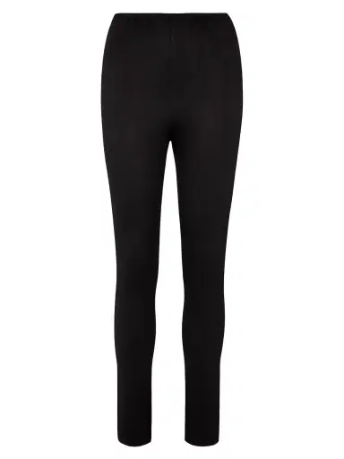 Commando Women's Faux-Suede High-Waist Leggings - Black | Thumbnail 3