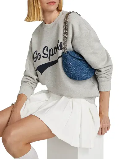 Favorite Daughter Women's Go Sports Cotton Sweatshirt | Thumbnail 6 Favorite Daughter Women's Go Sports Cotton Sweatshirt | Thumbnail 6