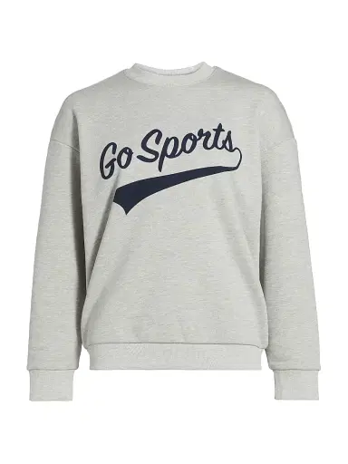 Favorite Daughter Women's Go Sports Cotton Sweatshirt | Thumbnail 1 Favorite Daughter Women's Go Sports Cotton Sweatshirt | Thumbnail 1