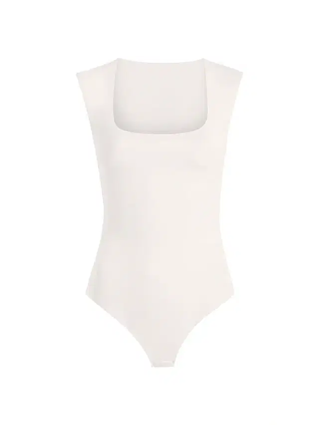 Commando Women's Neoprene Cap-Sleeve Bodysuit - White