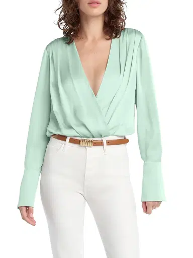 Favorite Daughter Women's Date Surplice Blouse | Thumbnail 3