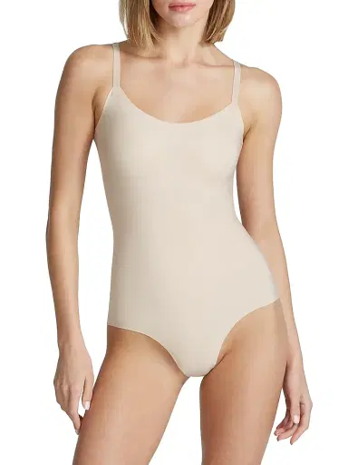 Commando Women's Zone Smoothing Seamless Bodysuit - Beige - Size XS | Thumbnail 3 Commando Women's Zone Smoothing Seamless Bodysuit - Beige - Size XS | Thumbnail 3