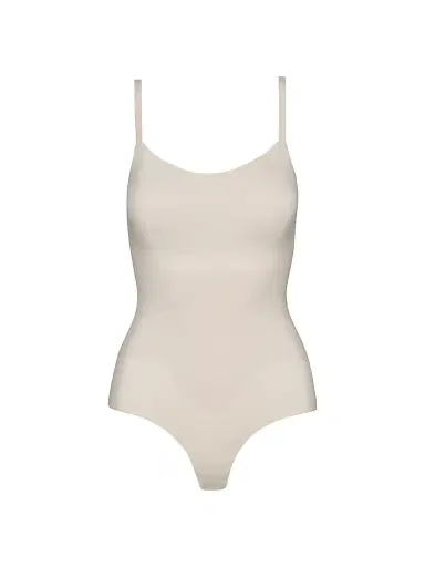Commando Women's Zone Smoothing Seamless Bodysuit - Beige - Size XS | Thumbnail 1 Commando Women's Zone Smoothing Seamless Bodysuit - Beige - Size XS | Thumbnail 1