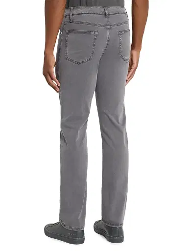 FRAME Men's Modern Straight-Leg Jeans - Blue | Thumbnail 4 FRAME Men's Modern Straight-Leg Jeans - Blue | Thumbnail 4