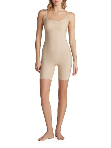 Commando Women's Zone Smoothing Stretch Bodysuit - Beige - Size Large | Thumbnail 2