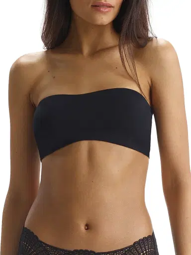Commando Women's Butter Lace Bandeau - Black | Thumbnail 3