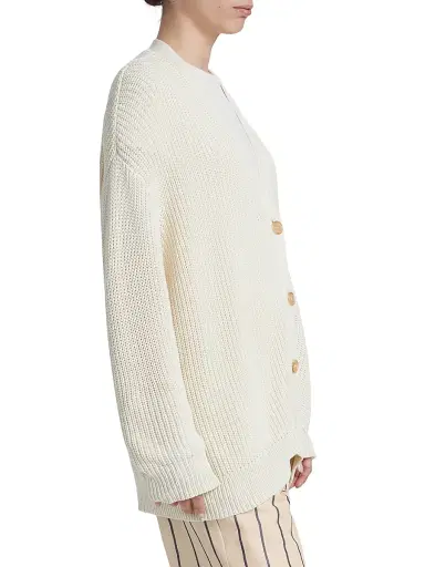 Jenni Kayne Women's Cotton Cocoon Cardigan - Ivory - Size XL | Thumbnail 4 Jenni Kayne Women's Cotton Cocoon Cardigan - Ivory - Size XL | Thumbnail 4