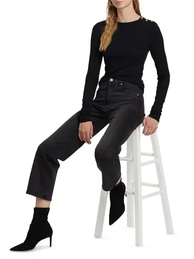 Frame Women's Le Sleek Straight-Leg Jeans | Thumbnail 2