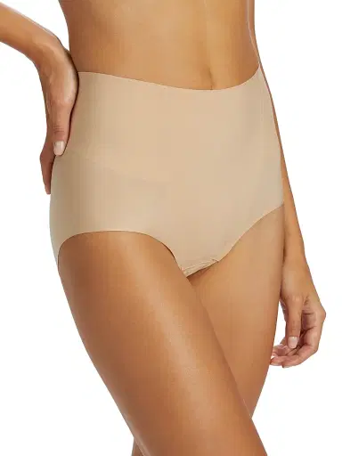 Commando Women's Zone Smoothing High-Rise Briefs - Brown - Size XL | Thumbnail 5