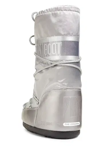 Moon Boot Men's Unisex Icon Glance Boots - Silver | Thumbnail 3