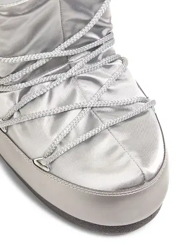 Moon Boot Men's Unisex Icon Glance Boots - Silver | Thumbnail 4