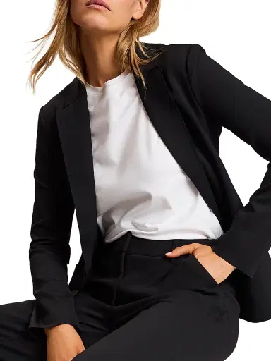 Commando Women's CEO Single-Breasted Blazer - Black - Size XL | Thumbnail 4