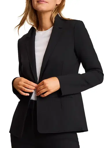 Commando Women's CEO Single-Breasted Blazer - Black - Size XL | Thumbnail 5